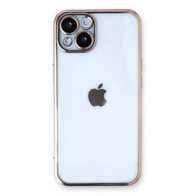 BSSM Razer Lensli Silikon Gold iPhone 13 Kılıf