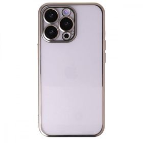 BSSM Razer Lensli Silikon Gold iPhone 13 Kılıf