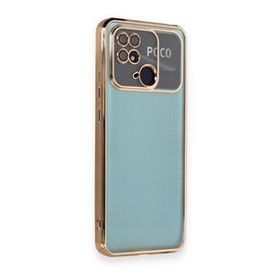 BSSM Razer Lensli Silikon - Gold Xiaomi Redmi 10C Kılıf