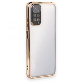 BSSM Razer Lensli Silikon - Gold Xiaomi Redmi Note 11 Kılıf