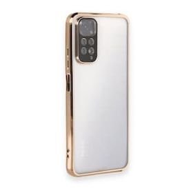 BSSM Razer Lensli Silikon - Gold Xiaomi Redmi Note 11 Kılıf
