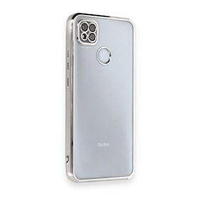BSSM Razer Lensli Silikon - Gümüş Xiaomi Redmi 9C Kılıf