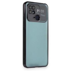 BSSM Razer Lensli Silikon - Siyah Xiaomi Redmi 10C Kılıf