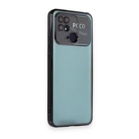 BSSM Razer Lensli Silikon - Siyah Xiaomi Redmi 10C Kılıf