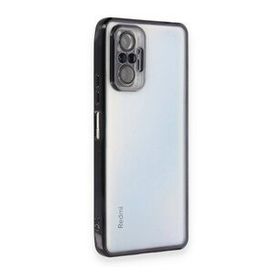 BSSM Razer Lensli Silikon - Siyah Xiaomi Redmi Note 10 Pro Kılıf