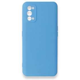 BSSM Realme 7 Pro Nano İçi Kadife Silikon Mavi Kılıf
