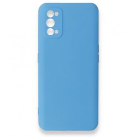BSSM Realme 7 Pro Nano İçi Kadife Silikon Mavi Kılıf