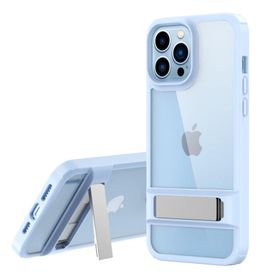 BSSM Rolet Stand Kapak - Sierra Blue iPhone 13 Pro Max Kılıf