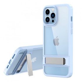 BSSM Rolet Stand Kapak - Sierra Blue iPhone 13 Pro Max Kılıf