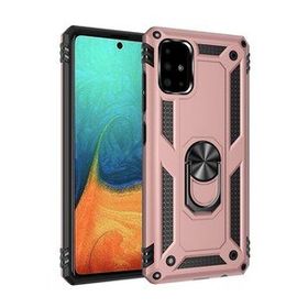 BSSM Rose Samsung Galaxy A71 Sofya Yüzüklü Silikon Kapak Kılıf