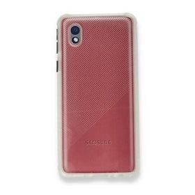 BSSM Samsung Galaxy A01 Core Miami Şeffaf Silikon Şeffaf Kılıf
