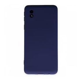 BSSM Samsung Galaxy A01 Core Nano İçi Kadife Silikon Lacivert Kılıf