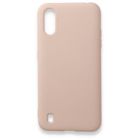 BSSM Samsung Galaxy A01 Nano içi Kadife Silikon pudra Kılıf