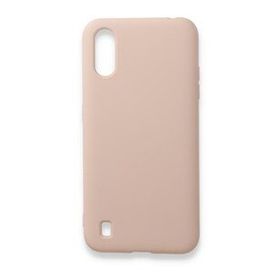 BSSM Samsung Galaxy A01 Nano içi Kadife Silikon pudra Kılıf