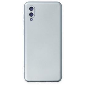 BSSM Samsung Galaxy A02 Nano İçi Kadife Silikon Sky Blue Kılıf