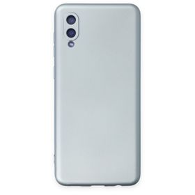 BSSM Samsung Galaxy A02 Nano İçi Kadife Silikon Sky Blue Kılıf
