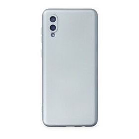 BSSM Samsung Galaxy A02 Nano İçi Kadife Silikon Sky Blue Kılıf