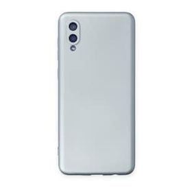 BSSM Samsung Galaxy A02 Nano İçi Kadife Silikon Sky Blue Kılıf