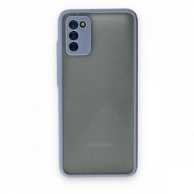 BSSM Samsung Galaxy A02S Montreal Silikon Kapak Gri Kılıf