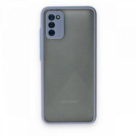 BSSM Samsung Galaxy A02S Montreal Silikon Kapak Gri Kılıf