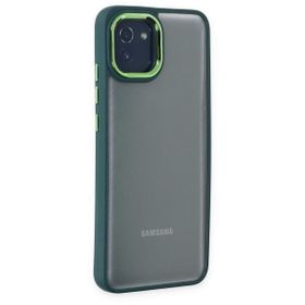 BSSM Samsung Galaxy A03 Dora Kapak Haki Yeşil Kılıf