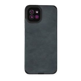 BSSM Samsung Galaxy A03 Loop Deri Silikon Lacivert Kılıf
