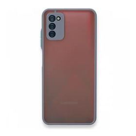 BSSM Samsung Galaxy A03S Montreal Silikon Kapak Gri Kılıf