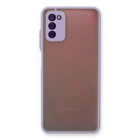 BSSM Samsung Galaxy A03S Montreal Silikon Kapak Mor Kılıf