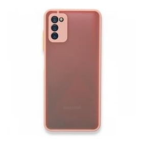BSSM Samsung Galaxy A03S Montreal Silikon Kapak Pembe Kılıf