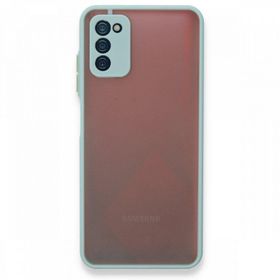 BSSM Samsung Galaxy A03S Montreal Silikon Kapak Turkuaz Kılıf