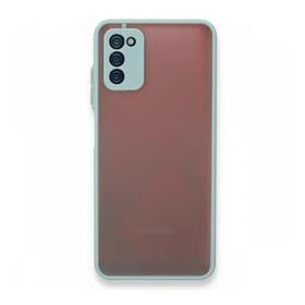 BSSM Samsung Galaxy A03S Montreal Silikon Kapak Turkuaz Kılıf