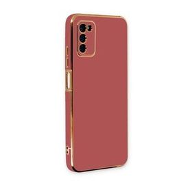 BSSM Samsung Galaxy A03S Volet Silikon Kırmızı Kılıf