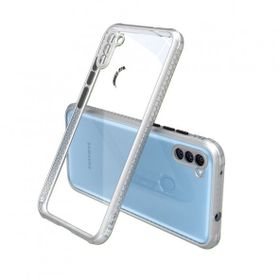 BSSM Samsung Galaxy A11 Miami Şeffaf Silikon Şeffaf Kılıf