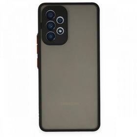 BSSM Samsung Galaxy A13 4G Montreal Siyah Silikon Kapak Kılıf
