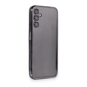 BSSM Samsung Galaxy A14 4G Razer Lensli Siyah Silikon Kılıf