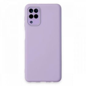 BSSM Samsung Galaxy A22 Lansman Glass Kapak Lila Kılıf