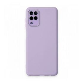 BSSM Samsung Galaxy A22 Lansman Glass Kapak Lila Kılıf