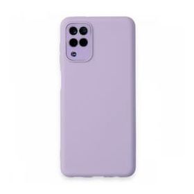 BSSM Samsung Galaxy A22 Lansman Glass Kapak Lila Kılıf