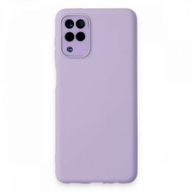 BSSM Samsung Galaxy A22 Lansman Glass Kapak Lila Kılıf