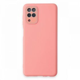 BSSM Samsung Galaxy A22 Lansman Glass Kapak Pembe Kılıf