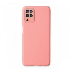 BSSM Samsung Galaxy A22 Lansman Glass Kapak Pembe Kılıf