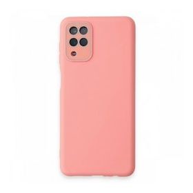 BSSM Samsung Galaxy A22 Lansman Glass Kapak Pembe Kılıf