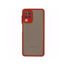 BSSM Samsung Galaxy A22 Montreal Silikon Kapak Kırmızı Kılıf