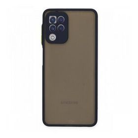 BSSM Samsung Galaxy A22 Montreal Silikon Kapak Lacivert Kılıf