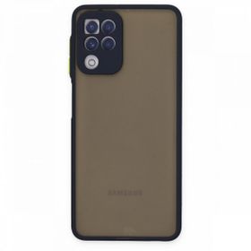 BSSM Samsung Galaxy A22 Montreal Silikon Kapak Lacivert Kılıf