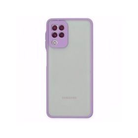BSSM Samsung Galaxy A22 Montreal Silikon Kapak Mor Kılıf