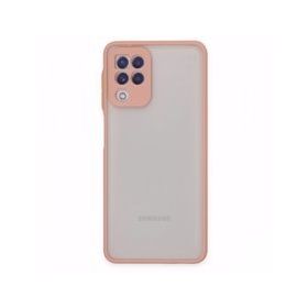 BSSM Samsung Galaxy A22 Montreal Silikon Kapak Pembe Kılıf