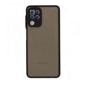 BSSM Samsung Galaxy A22 Montreal Silikon Kapak Siyah Kılıf
