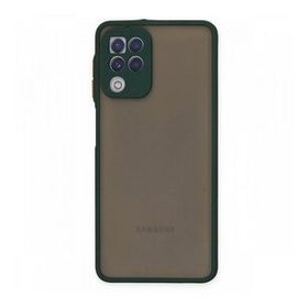 BSSM Samsung Galaxy A22 Montreal Silikon Kapak Yeşil Kılıf