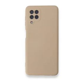 BSSM Samsung Galaxy A22 Nano İçi Kadife Silikon Pudra Kılıf